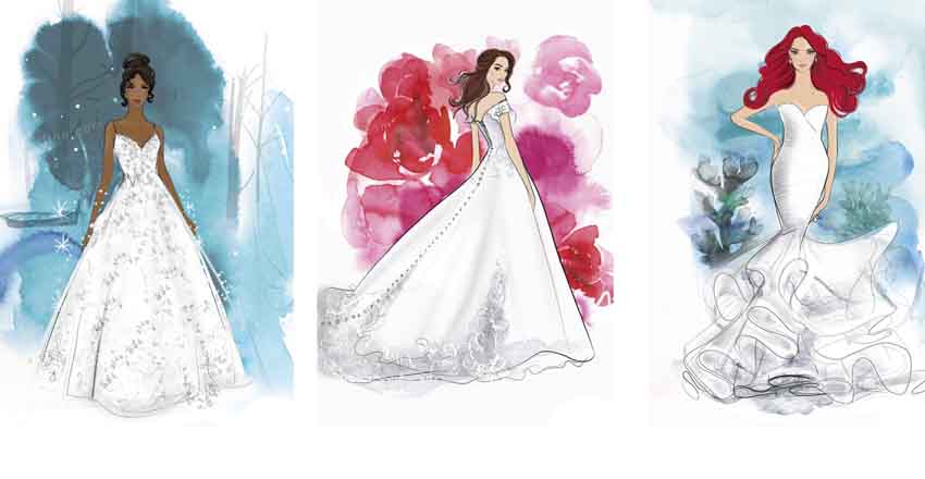 مدل لباس عروس پرنسسی دخترانه جدید 2021 +(شیک و لاکچری)